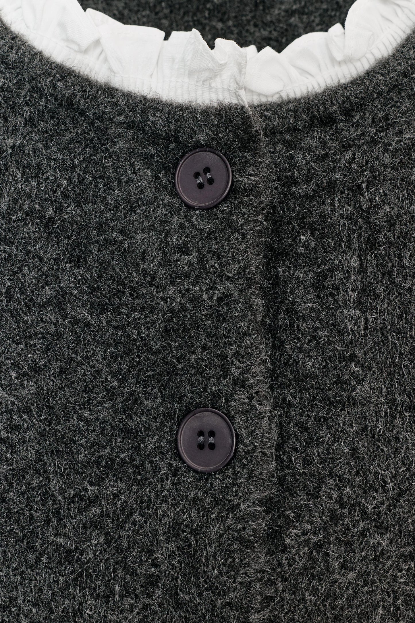 Chaqueta Punto Combinada Popelín