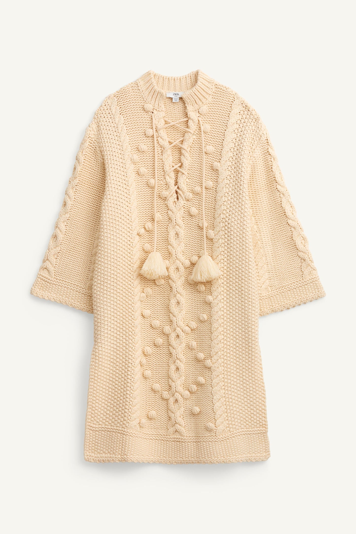 Poncho Punto Cordones Limited Edition